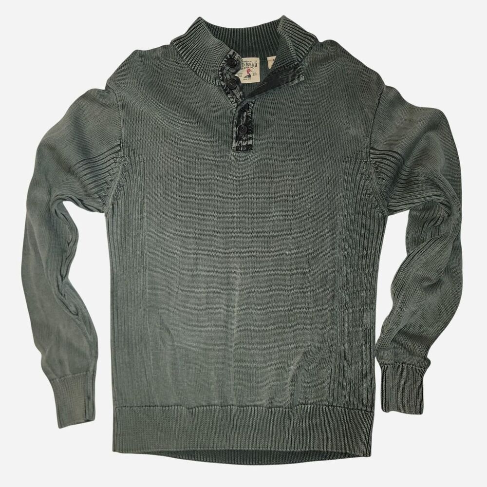 Redhead-clothing Men's Green Jumper